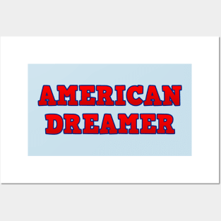 American Dreamer T-Shirt - Wear Your Patriotism with Pride Posters and Art